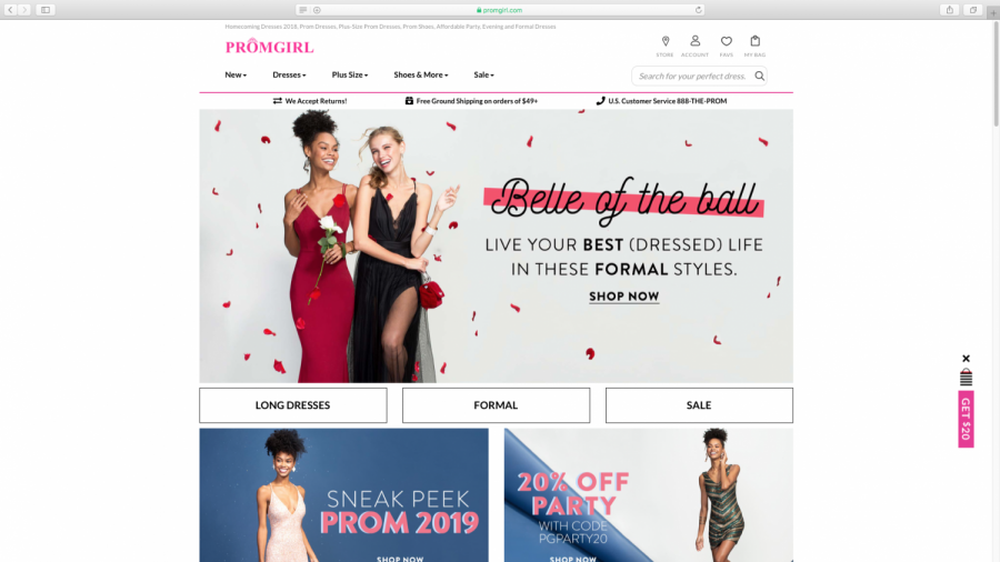 PromGirl is one of the largest online stores for just occasion dresses. They have a wide variety of dresses, ranging from graduation dresses to bridesmaid dresses. The prices do range, but they have sections called “Homecoming for under $100” and “Shop Sale Dresses”, but don’t be put off by the captions, the dresses in these sections are beautiful! For all three years of my high school career, for dances I have ordered off of the sale section of PromGirl. Going to multiple dances, the prices usually add up if you want a different dress every time, but with PromGirl, it’s easy to find the cutest dresses that dont drain your whole bank account. A cool thing on their site is that in the “filter” there is a bar to show your price range, all you have to do it slide it to the left to bring down the prices to your comfortable price range!