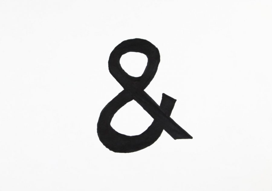 An ampersand, Of Mice and Mens official symbol.