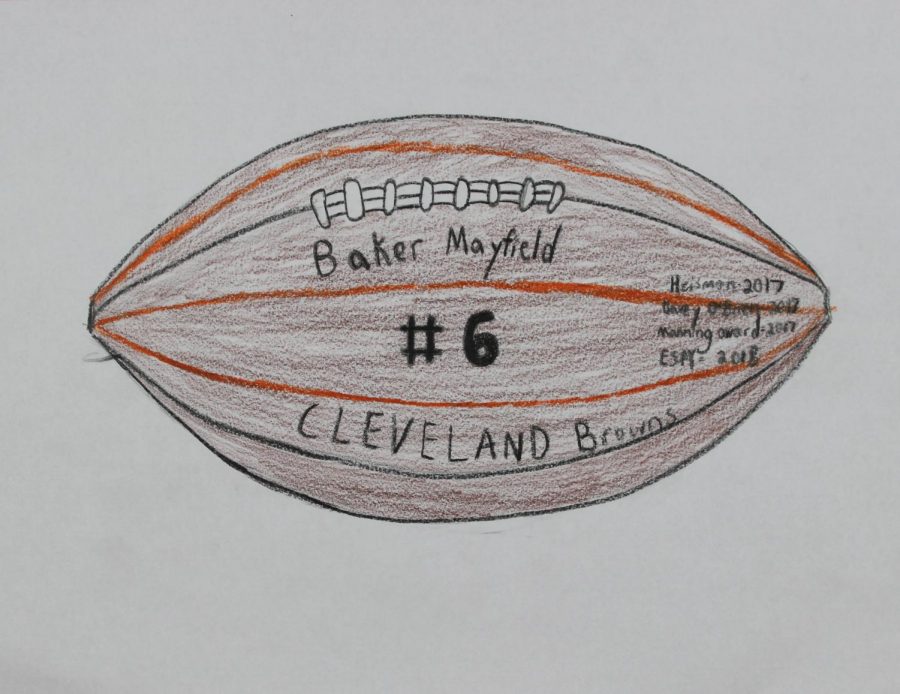 Baker+Mayfield+is+a+leader+for+the+Cleveland+browns.+He+has+led+them+to+play+off+appearances+multiple+times+now.+He+has+won+rookie+awards+and+continues+to+get+better+as+the+years+go+on.