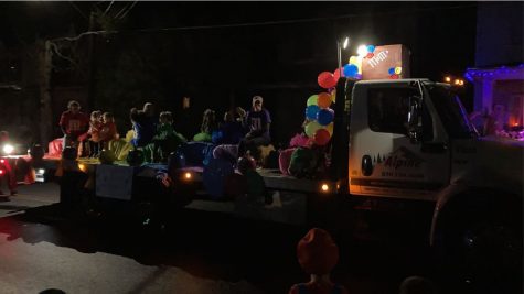 M&M Float in the 2021 Pine Grove, PA Halloween parade.