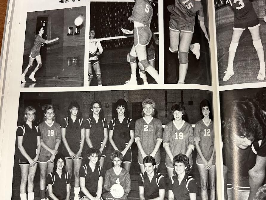 Pine+Grove+Area+High+Schools+1988+Volleyball+team%2F+yearbook+picture.