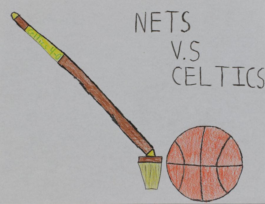 The+Brooklyn+Nets+swept+the+Boston+Celtics+during+the+first+round+of+the+NBA+playoffs.