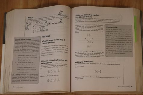 The SATs are one of the most common tests that are administered. SAT prep books like this one are used by students to study for the test.
