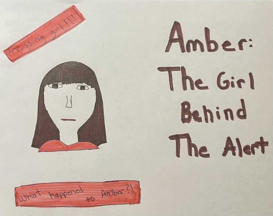 A picture depicting Amber Hagerman, the girl who suddenly went missing in 1996.