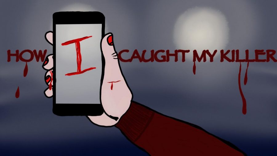 An illustration showing the show title and a cell phone, an item used in many of the cases on the show to catch the killer.