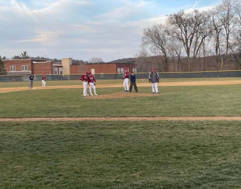 Owen Hannevig, junior, entering the game against Riverside in the top of the fifth inning with one out. Hannevig got the win for the Cardinals. During his time on the mound he only allowed one hit, while striking out four and walking zero.