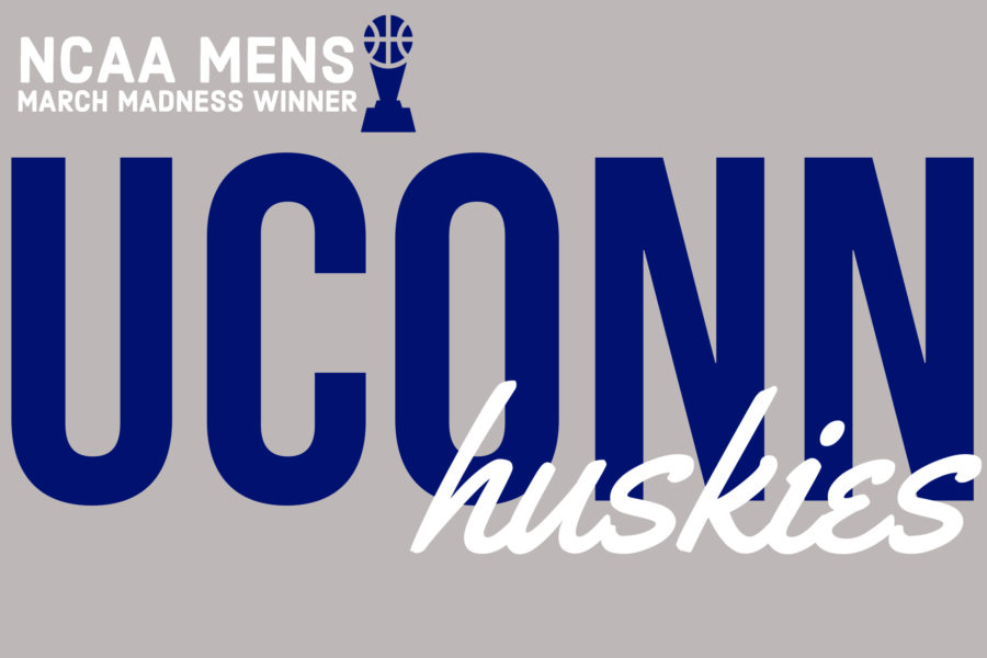 The+UConn+Huskies+took+on+San+Diego+State+in+the+NCAA+Mens+March+Madness+championship.+The+Huskies+beat+the+Aztecs+76-59.