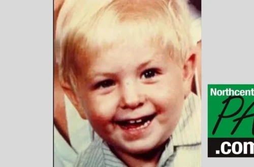 A New Columbia, Pennsylvania street scene tied to the long-running Corey Edkin missing-child case